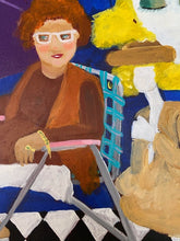 Load image into Gallery viewer, The Violet Umbrella at Window Shop (after Andy Sweet)
